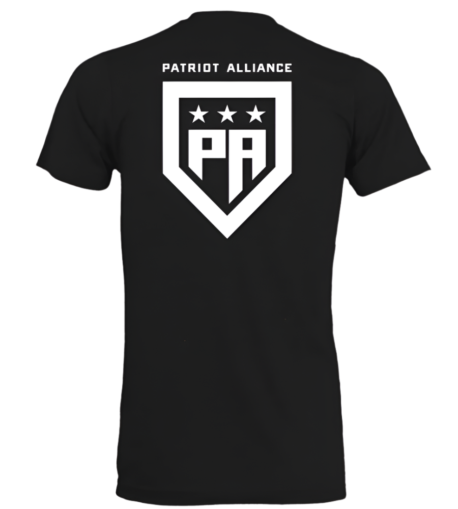 Pa Shield Patriot Alliance Shield T-Shirt - Black – Patriot Alliance, LLC