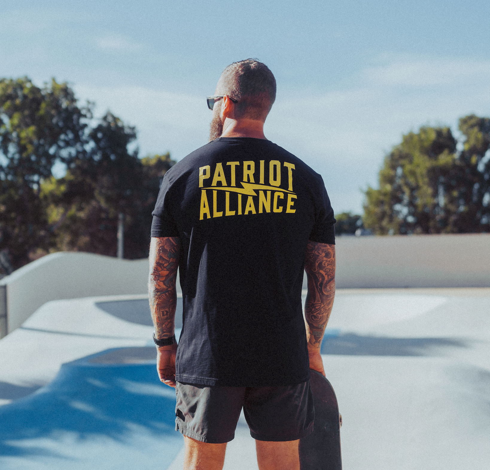 Patriot Alliance Bolt T-Shirt - Black